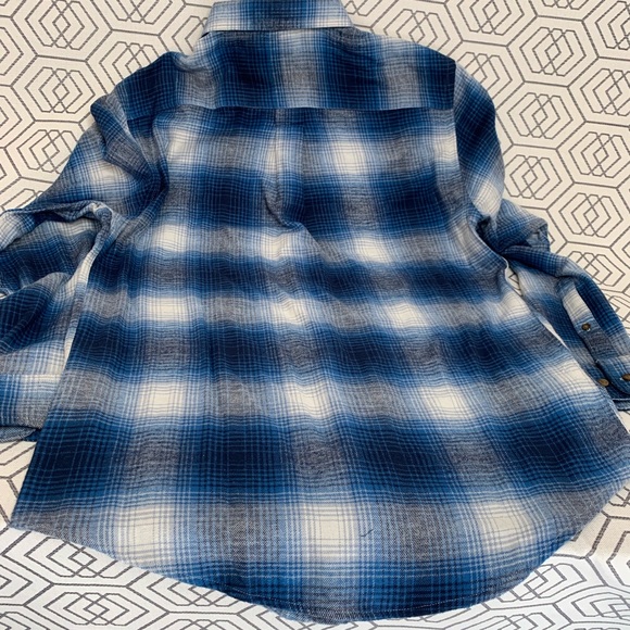 Croft&Barrow Blue Flannel - Picture 2 of 7